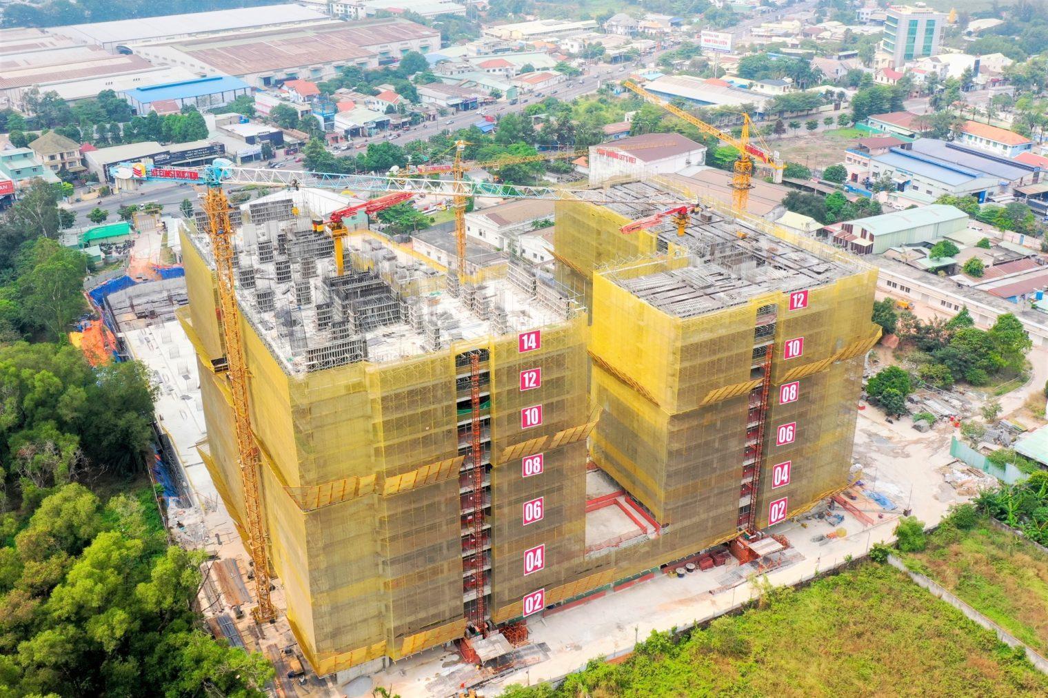 Cập nhật tiến độ dự án Lavita Thuận An tháng 01/2022