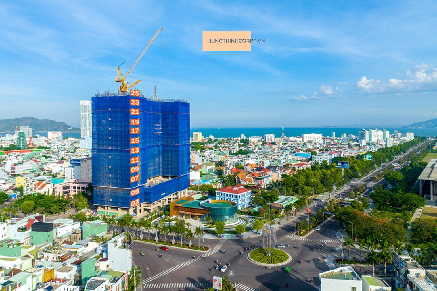 Read more about the article Cập nhật tiến độ xây dựng dự án Grand Center Quy Nhơn tháng 06 – 2022
